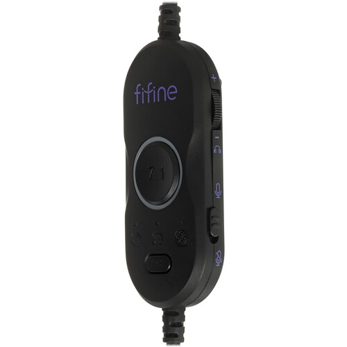 Купить Проводные наушники Fifine H13 черный 2025  5617941. Характеристики, отзывы и цены в Донецке
