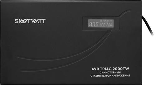 Купить Стабилизатор напряжения SMARTWATT AVR TRIAC 2000TW  9098969. Характеристики, отзывы и цены в Донецке
