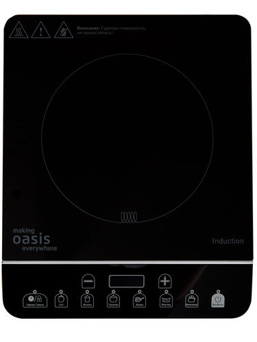 Купить Плита компактная электрическая Oasis РI-BS3S черный  9979893. Характеристики, отзывы и цены в Донецке