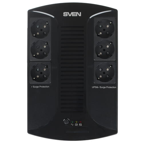 Купить ИБП SVEN UP-L1000E  1310130. Характеристики, отзывы и цены в Донецке