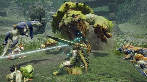 Купить Игра Monster Hunter: Rise (Switch)  4751556. Характеристики, отзывы и цены в Донецке