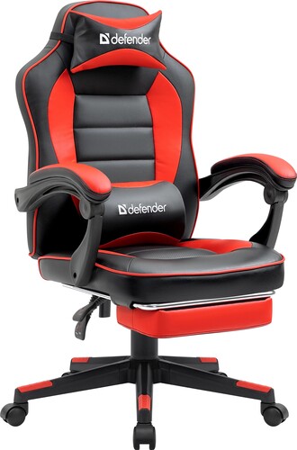 Купить Кресло игровое Defender Tauros черный  9138654. Характеристики, отзывы и цены в Донецке