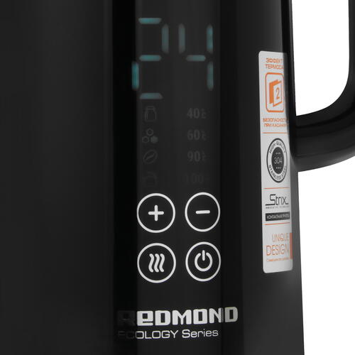 Купить Электрочайник Redmond RK-M1301D черный  5347642. Характеристики, отзывы и цены в Донецке