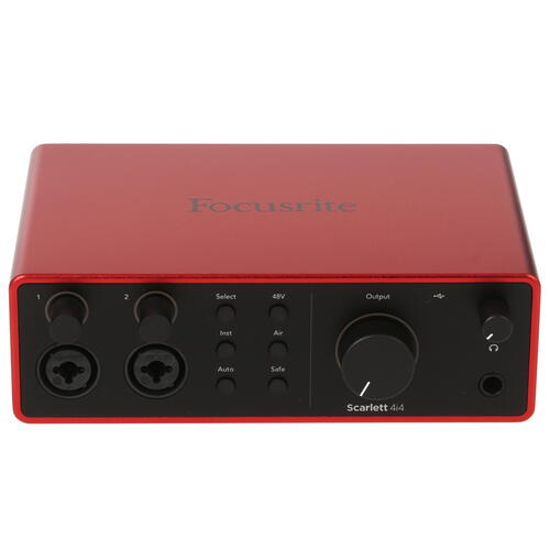 Купить Внешняя звуковая карта FOCUSRITE Scarlett 4i4 4th Gen  5462485. Характеристики, отзывы и цены в Донецке