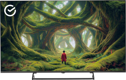 Купить 50" (126 см) Телевизор Sber SDX-50UQ5231 серый  9220167. Характеристики, отзывы и цены в Донецке