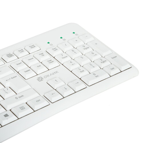 Купить Клавиатура беспроводная Oklick K225W  5603400. Характеристики, отзывы и цены в Донецке