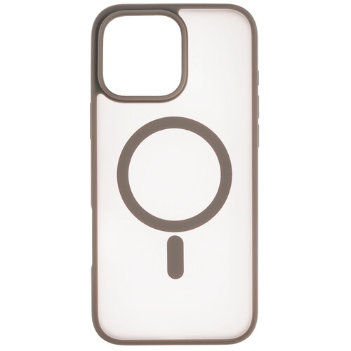 Купить Накладка  uBear Cloud Mag Case для Apple iPhone 16 Pro Max серый/прозрачный  5474402. Характеристики, отзывы и цены в Донецке