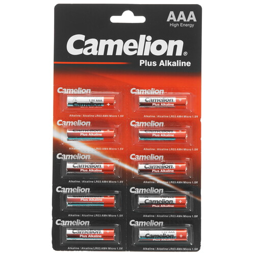 Купить Батарейка Camelion LR03-BP1x10P AAA (LR03/FR03)  9105785. Характеристики, отзывы и цены в Донецке