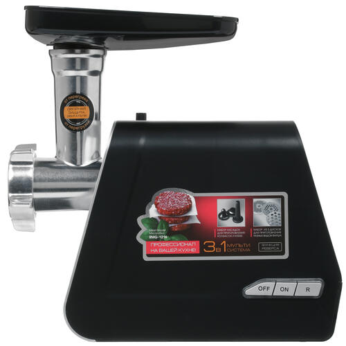Купить Мясорубка электрическая РЕДМОНД RMG-1216 черный  1634342. Характеристики, отзывы и цены в Донецке