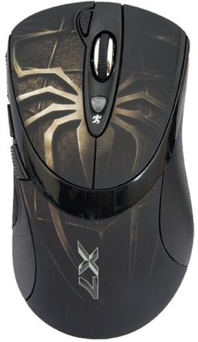 Купить Мышь проводная A4Tech XL-747H  черный  0120517. Характеристики, отзывы и цены в Донецке