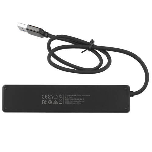 Купить USB-разветвитель ORICO PW7U-U3-05-BK-EP  5471121. Характеристики, отзывы и цены в Донецке