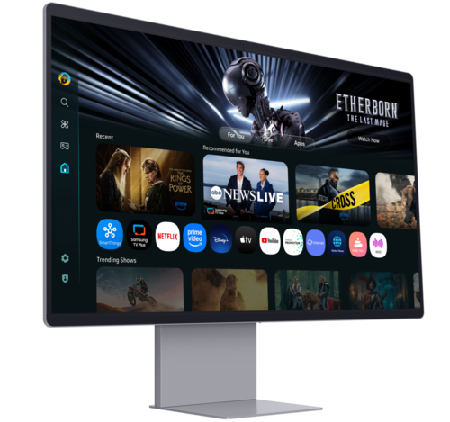 Купить 32" Смарт-монитор Samsung Smart M9 M90SF S32FM902SI серый  5629037. Характеристики, отзывы и цены в Донецке