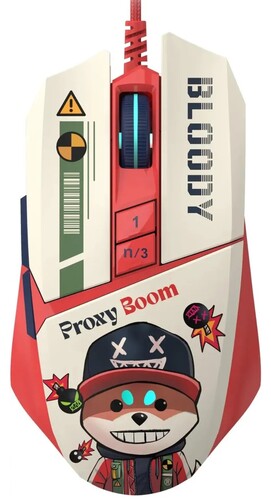 Купить Мышь проводная A4Tech Bloody W63 Max Proxy Boom  9188982. Характеристики, отзывы и цены в Донецке
