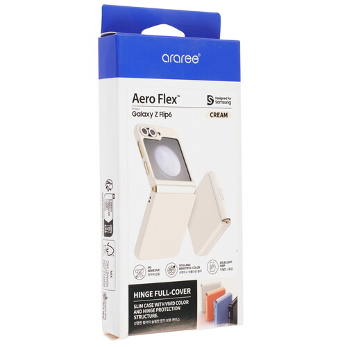 Купить Накладка  Araree Aero Flex для Samsung Galaxy Z Flip6 бежевый  5480597. Характеристики, отзывы и цены в Донецке