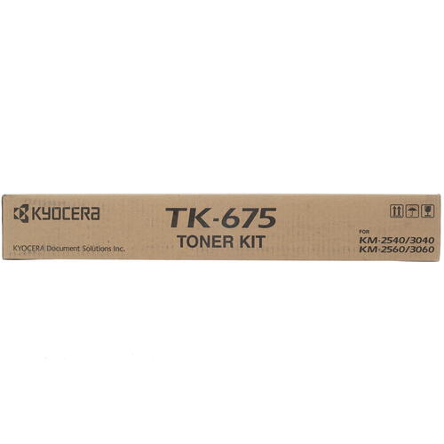 Купить Картридж лазерный Kyocera TK 675 черный, с чипом  0187001. Характеристики, отзывы и цены в Донецке