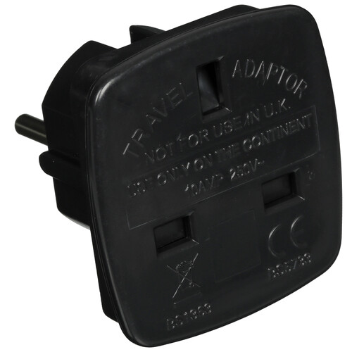 Купить Переходник Cablexpert A-AC-UKEU-001B  9110993. Характеристики, отзывы и цены в Донецке