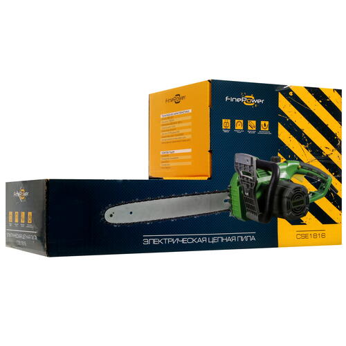 Купить Электрическая цепная пила FinePower CSE1816 шина - 40 см(16")  4810809. Характеристики, отзывы и цены в Донецке