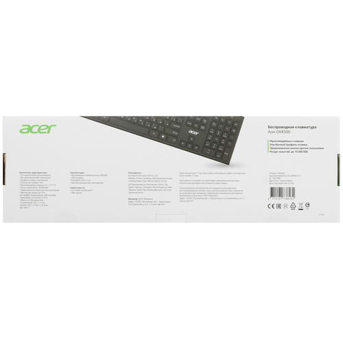 Купить Клавиатура  беспроводная Acer OKR300  5462522. Характеристики, отзывы и цены в Донецке
