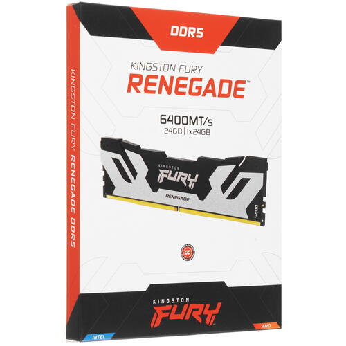Купить Оперативная память Kingston FURY Renegade Silver [KF564C32RS-24] 24 ГБ  5436235. Характеристики, отзывы и цены в Донецке