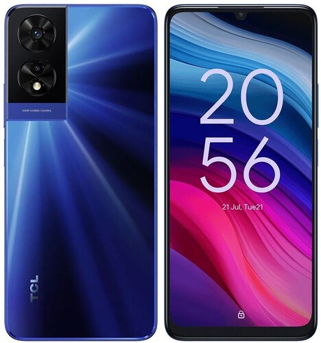 Купить 6.75" Смартфон TCL 505 128 ГБ синий  5630931. Характеристики, отзывы и цены в Донецке