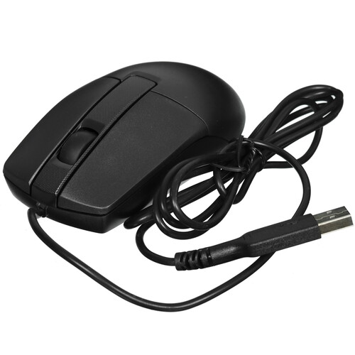 Купить Мышь проводная A4Tech OP-330  черный  5622007. Характеристики, отзывы и цены в Донецке