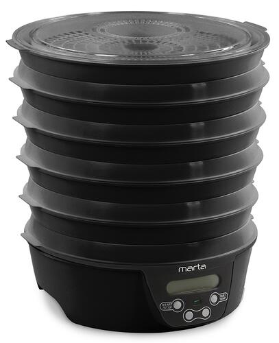 Купить Сушилка для овощей и фруктов MARTA MT-FD1888D черный  9934673. Характеристики, отзывы и цены в Донецке