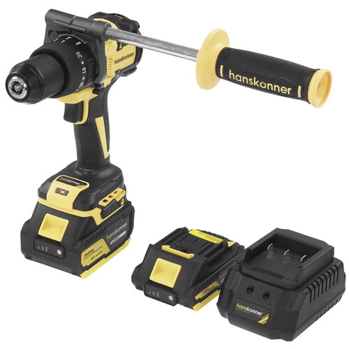Купить Дрель-шуруповерт Hanskonner HCD18165BLI 1BatterySystem 18V  9163243. Характеристики, отзывы и цены в Донецке