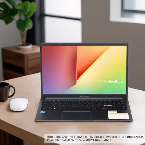 Купить 15.6" Ноутбук ASUS Vivobook 15 X1504ZA-BQ963 синий  5436170. Характеристики, отзывы и цены в Донецке