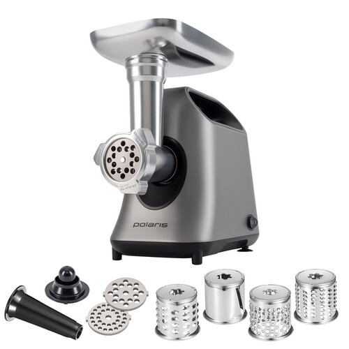 Купить Мясорубка электрическая Polaris PMG 2058 серый  9192036. Характеристики, отзывы и цены в Донецке