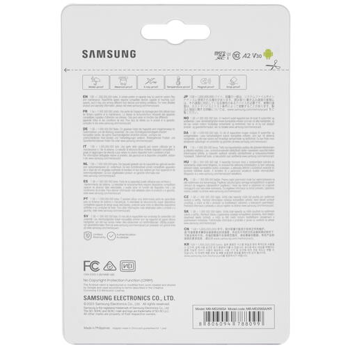Купить Карта памяти Samsung PRO Plus microSDXC 256 ГБ [MB-MD256SA/KR]  5456339. Характеристики, отзывы и цены в Донецке