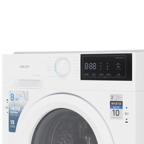 Купить Встраиваемая стиральная машина DEXP WF-8I1M  9220202. Характеристики, отзывы и цены в Донецке