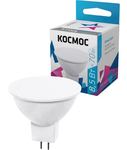 Купить Комплект светодиодных ламп Космос Lksm_LED8.5wJCDRC45  9303146. Характеристики, отзывы и цены в Донецке