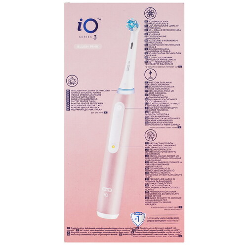 Купить Электрическая зубная щетка Braun Oral-B iO S3/iOG3 белый, розовый  9282683. Характеристики, отзывы и цены в Донецке