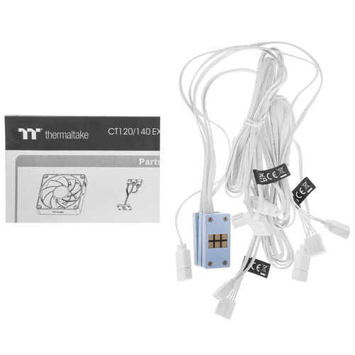 Купить Комплект реверсных вентиляторов Thermaltake CT120 EX Reverse ARGB Sync Hydrangea Blue  5462170. Характеристики, отзывы и цены в Донецке