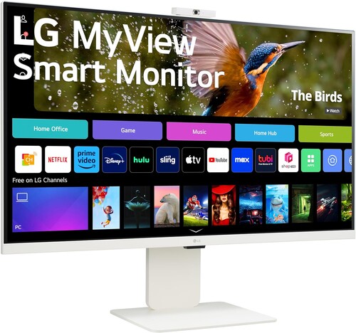 Купить 31.5" Монитор LG MyView 32SR85U-W белый  5452854. Характеристики, отзывы и цены в Донецке