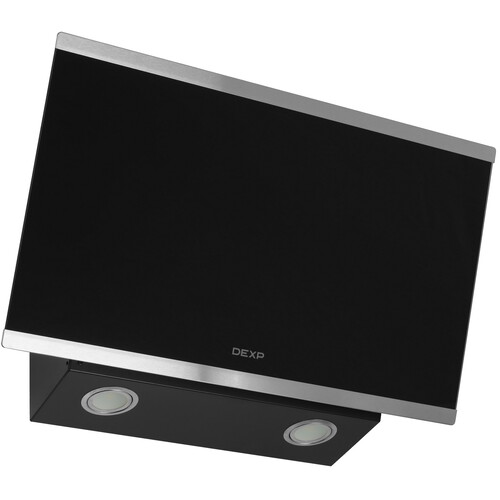 Купить Вытяжка наклонная DEXP FD03SS черный/серебристый  9202952. Характеристики, отзывы и цены в Донецке