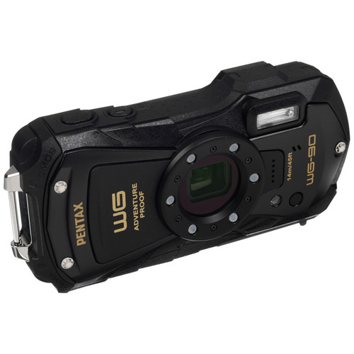 Купить Компактный фотоаппарат PENTAX WG-90 черный  5667774. Характеристики, отзывы и цены в Донецке