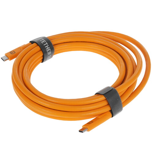 Купить Кабель круглый Tether Tools USB Type-C - USB Type-C оранжевый 4.6 м  5605737. Характеристики, отзывы и цены в Донецке