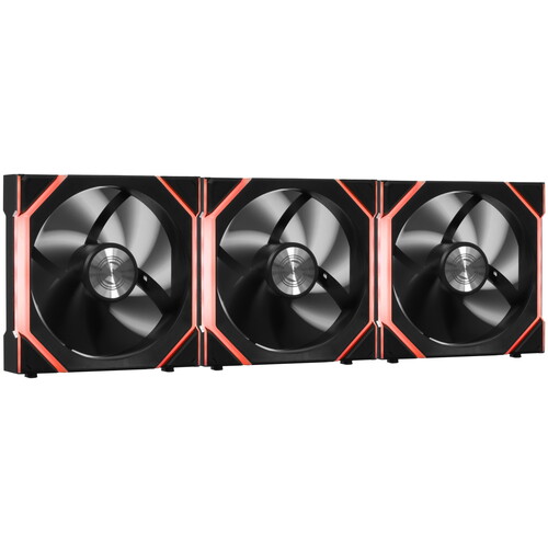 Купить Комплект вентиляторов LIAN LI UNI FAN SL WIRELESS 120 [G99.12SL1W3B.R0] черный  5604340. Характеристики, отзывы и цены в Донецке
