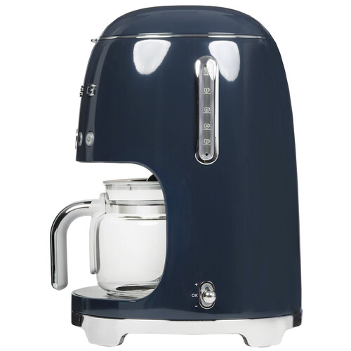 Купить Кофеварка капельная SMEG DCF02NBEU синий  5642221. Характеристики, отзывы и цены в Донецке