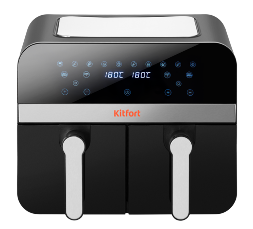 Купить Аэрогриль Kitfort КТ-2272 черный  9250682. Характеристики, отзывы и цены в Донецке