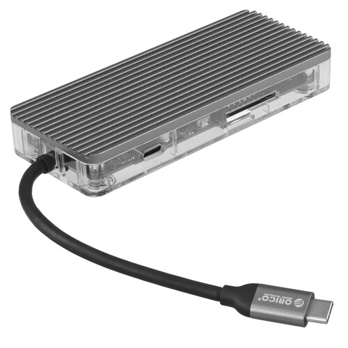 Купить Док-станция ORICO WB-7P-GY-BP серый  5471126. Характеристики, отзывы и цены в Донецке