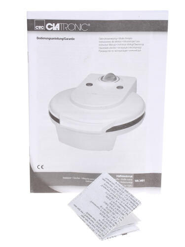 Купить Вафельница Clatronic WA 3491 черный  6716745. Характеристики, отзывы и цены в Донецке