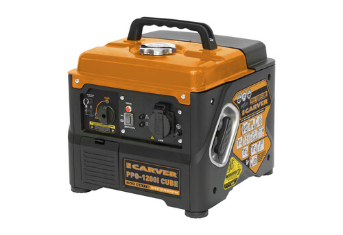 Купить Электрогенератор   бензиновый Carver PPG-1200I CUBE  9301545. Характеристики, отзывы и цены в Донецке