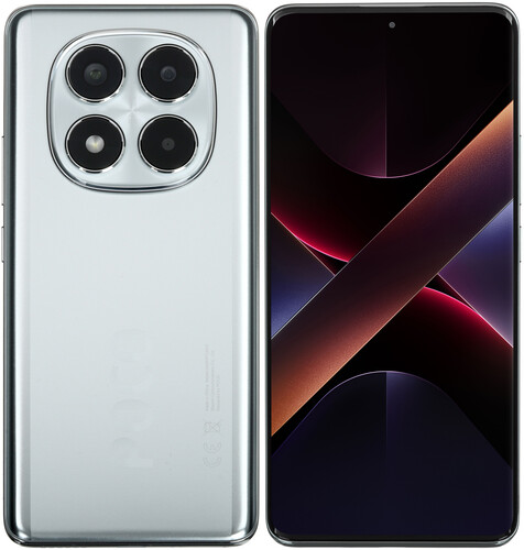 Купить 6.67" Смартфон POCO X7 512 ГБ серебристый  5606820. Характеристики, отзывы и цены в Донецке