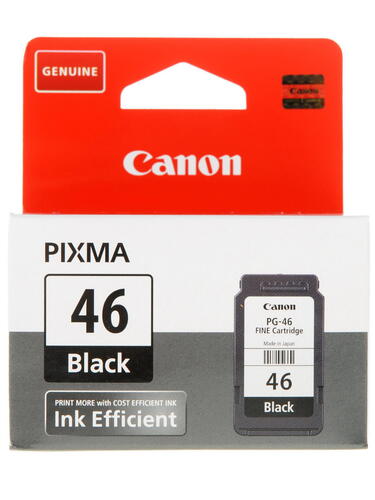 Купить Картридж Canon PG-46 черный  1003046. Характеристики, отзывы и цены в Донецке