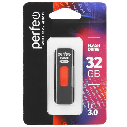 Купить Память USB Flash 32 ГБ Perfeo S05 [PF-S05B032]  9209056. Характеристики, отзывы и цены в Донецке