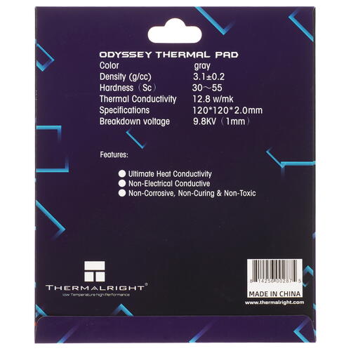 Купить Термопрокладка Thermalright Odyssey [ODYSSEY-120X120-2.0]  5034426. Характеристики, отзывы и цены в Донецке
