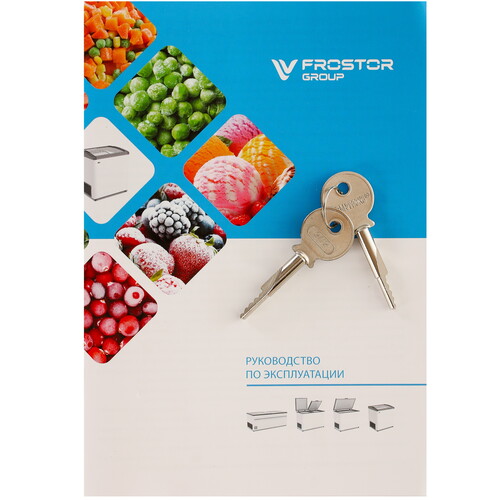 Купить Морозильный ларь Frostor Gellar FG 250 C белый, красный  1229574. Характеристики, отзывы и цены в Донецке