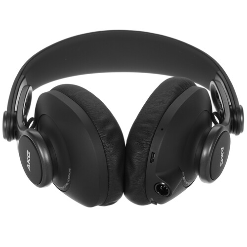 Купить Беспроводные/проводные наушники AKG K371-BT черный  1617798. Характеристики, отзывы и цены в Донецке